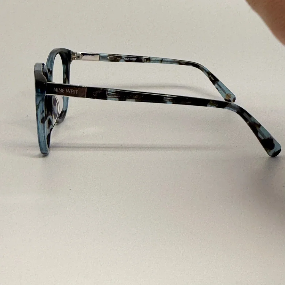 Nine West NW639S 440 Blue Black Tortoise Cat Eye Eyeglass Frames 54-17-135